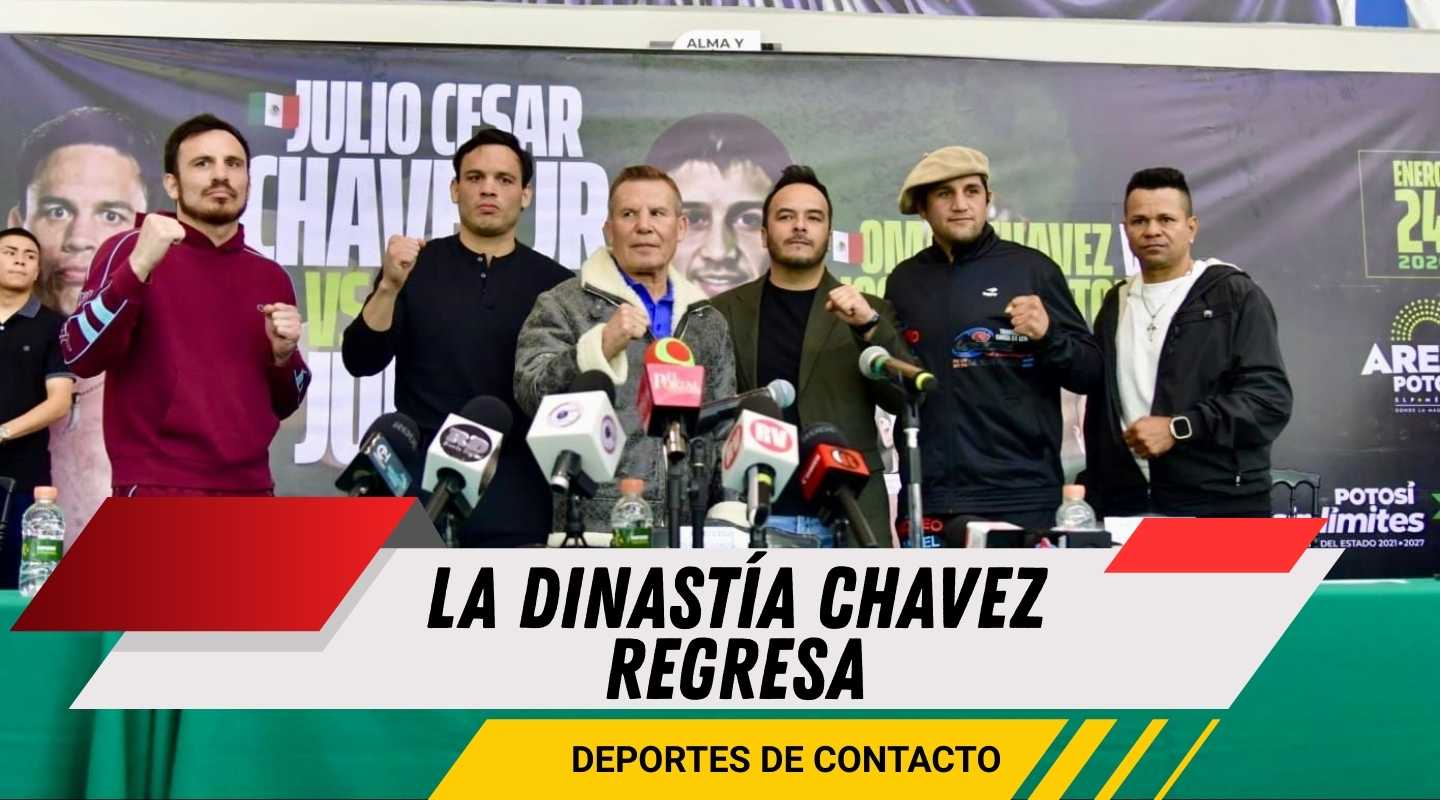 Chávez Jr. y Omar regresan: cómo ver La Dinastía Chávez