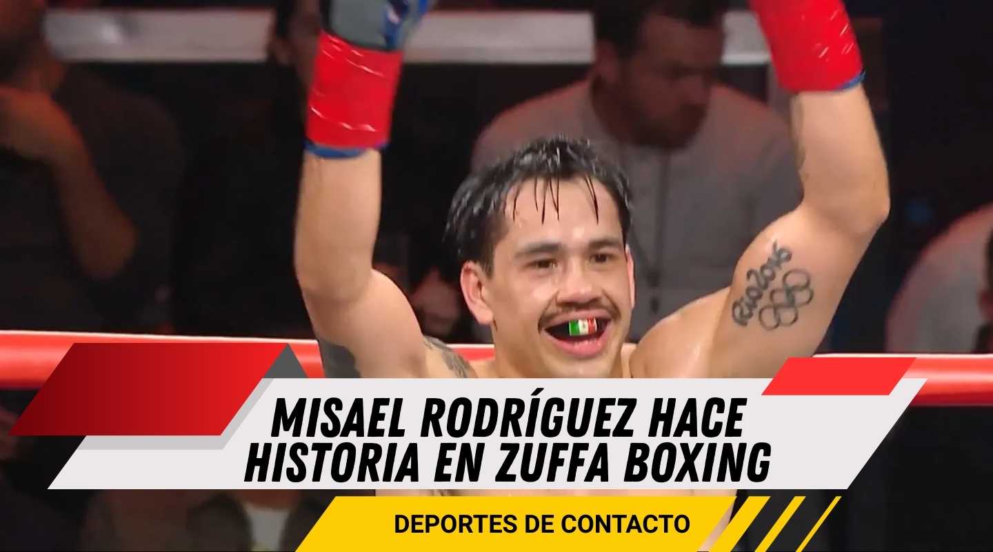Misael Rodríguez firma el primer TKO de Zuffa Boxing