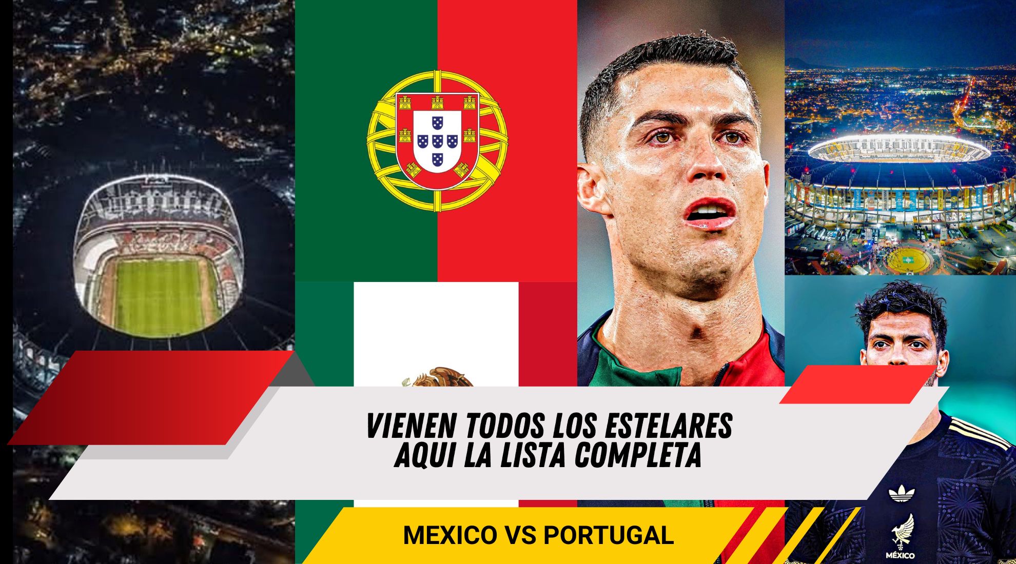 Portugal confirma figuras estelares para enfrentar a México rumbo al Mundial 2026